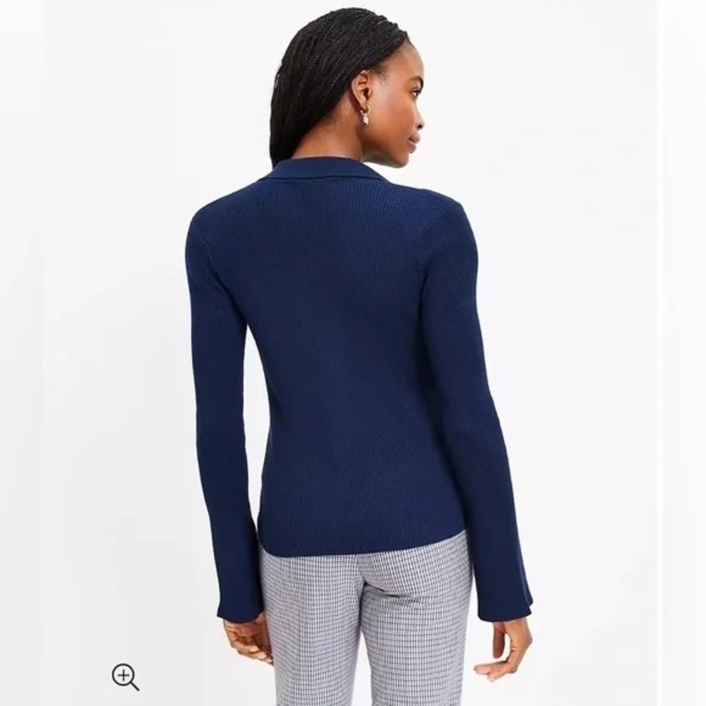 Loft Ribbed Knit Sweater - Picture 2 of 7